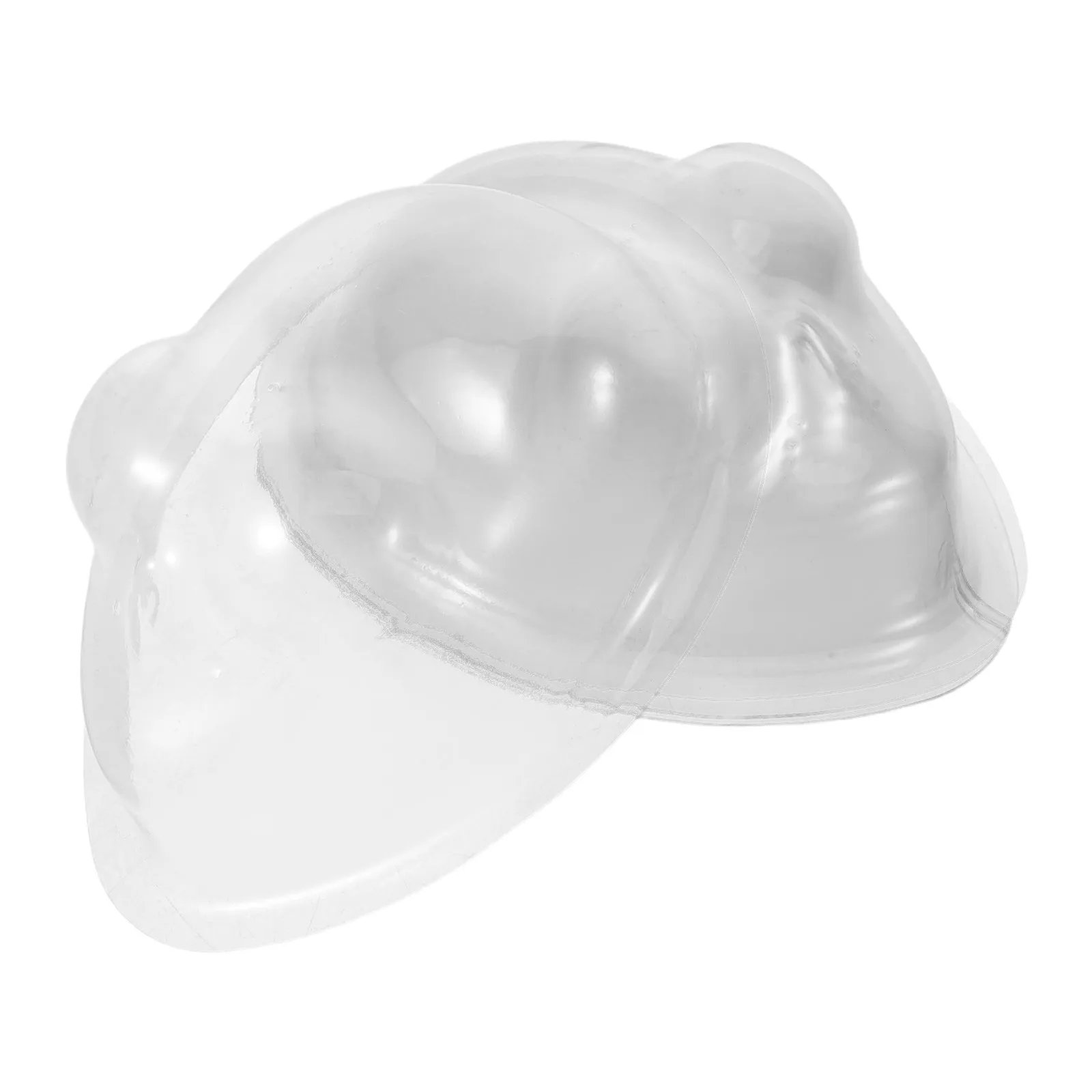 

6Pcs Clear Hard Display Face Mask for 60Cm Bjd 3D Anti-Scratch Transparent Protective Cover Crystal Clarity Dust Proof