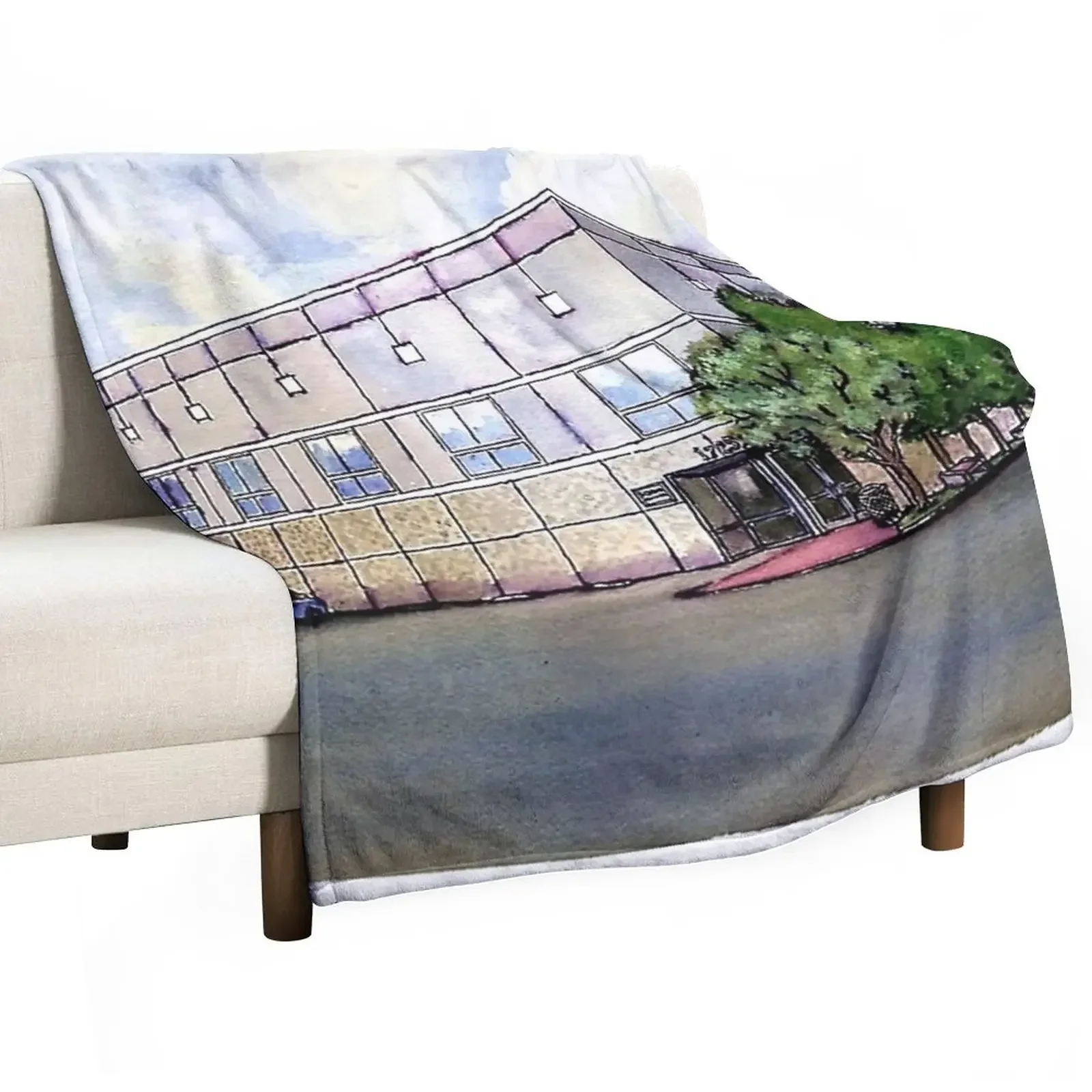 

The Office By Pam Beesly(Halpert) Throw Blanket Luxury Designer Thermal valentine gift ideas Soft Plaid Blankets