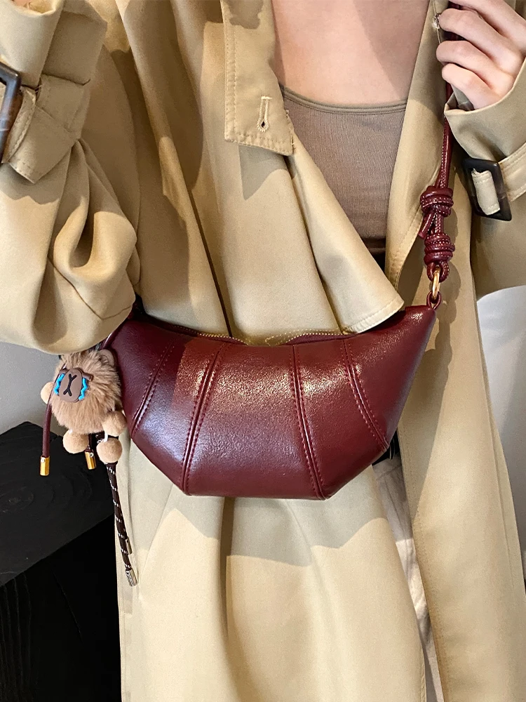 Retro Alligator Pattern Female Small Handbags and Purse Armpit Shoulder Bags High Quality PU Leather Ladies Clutch Totes Bag