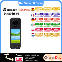 【EU Warehouse】Insta360 X4 8K Waterproof 360 Action Camera, 4K Wide-Angle Video 2290mAh Battery Insta360 X4 Sport Camera