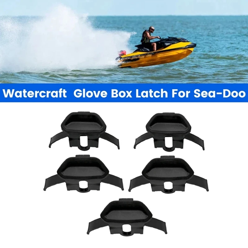 5Pcs Watercraft Glove Box Latch For Sea-Doo Explorer Fish GTI GTR GTX RXT RXT-X Wake 90 130 155 170 230 300 264000133