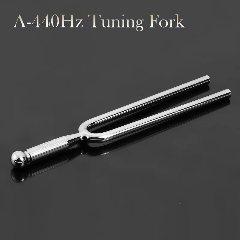 Accurate Professional Stainless Steel Tuning Fork 440Hz Standard Tone Tool for Piano Violin Erhu Teaching Wholesale Bulk Pack