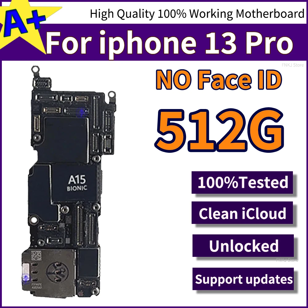 FaceID〇 iPhone 13Pro 128GB ロジックボード FaceID〇 iPhone 13Pro