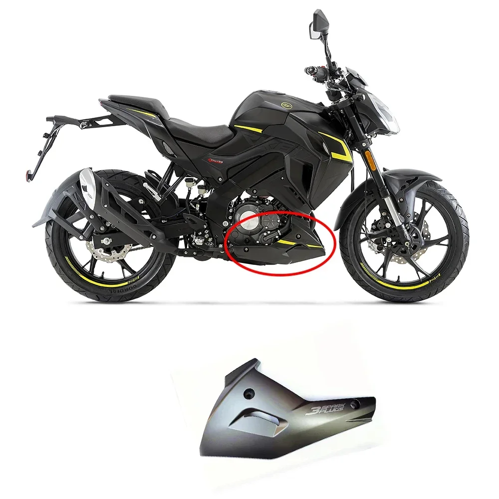 Motorcycle Lower Bottom Plate Plastic Protective Cover Shell Decoration Accessory for Keeway RKF 125
