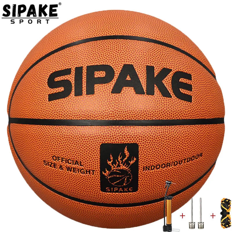 

SIPAKE Size 7 Basketball PU Outdoor Indoor Balls Women Youth Man Match Training Basketalls sports