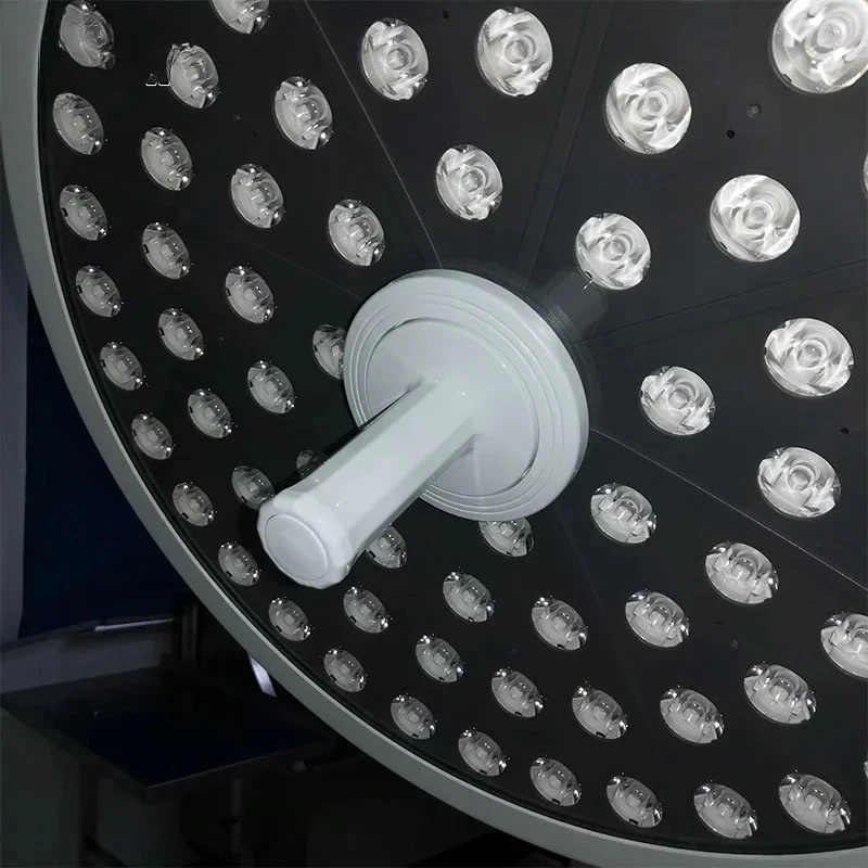 LIZE Floor standing Veterinary Shadowless light Deluxe arm LED500 operating light Mobile medical Shadowless light for sale