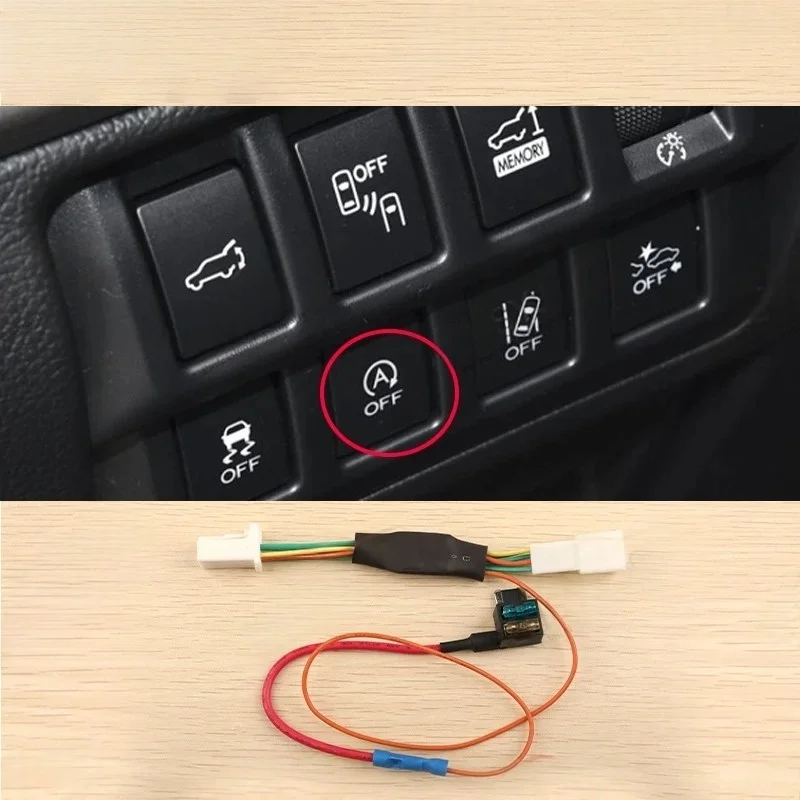 スバルアウトバック-xv-フォレスター-19y-自動停止スタートエンジンシステムオフデバイス制御センサーケーブルプラグカーアクセサリー