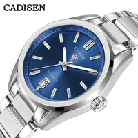 CADISEN 40mm Men's Homage Watch Sapphire NH35 Automatic Mechanical Wristwatch Luminous Stainless Steel Top Brand Watches