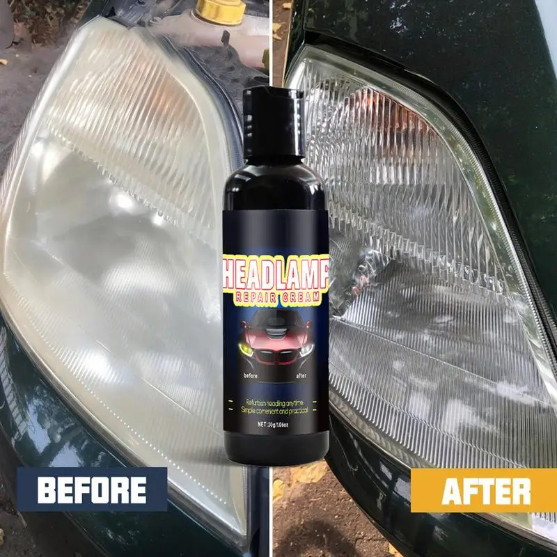 

Очиститель фар для автомобильных фар 150 г Реставрационная жидкость для ремонта фар для мгновенного удаления окисления