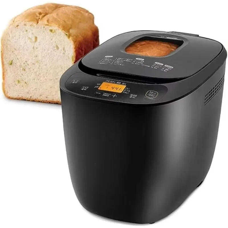 Fully Automatic Bread Maker Horizontal Design Raisin Nut Spreader Yeast Dispenser 31 Programs Two-Temp