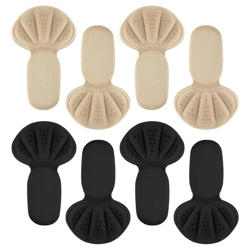 Imagen 2 del producto Almohadilla de desgaste del talón Almohadilla gruesa de tamaño medio Tamaño del zapato ajustable Almohadilla de desgaste del tacón alto de cuero