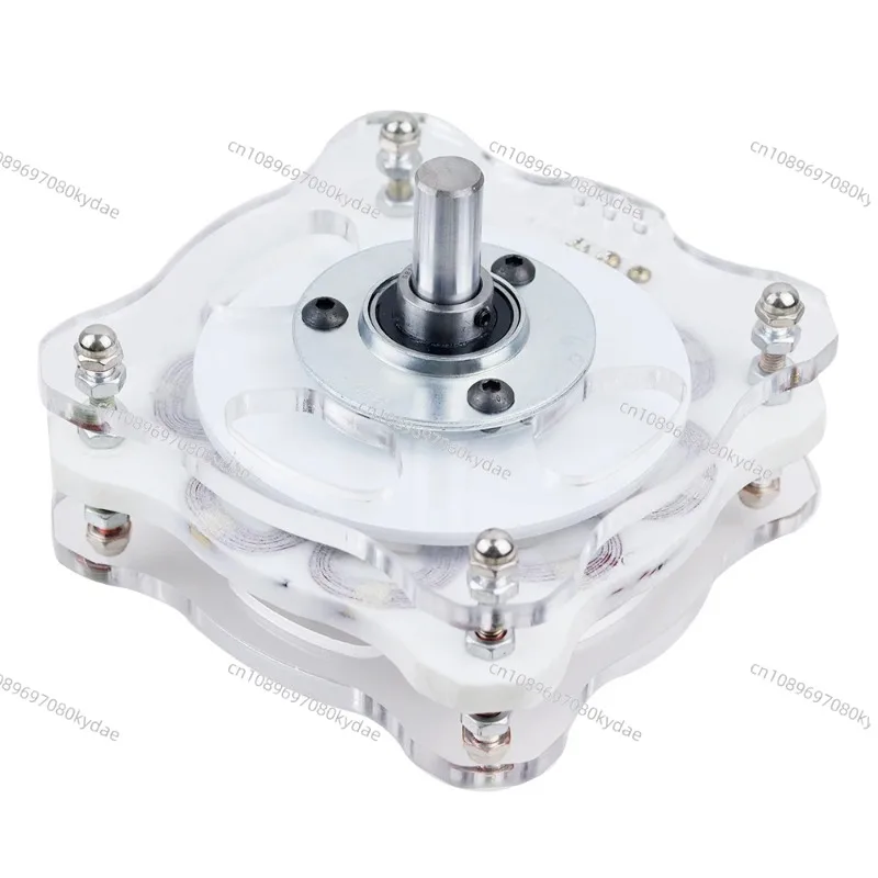 1000W High-power DIY Disc Permanent Magnet Ironless Generator Low Speed High Efficiency Wind and Hydraulic Free Energy