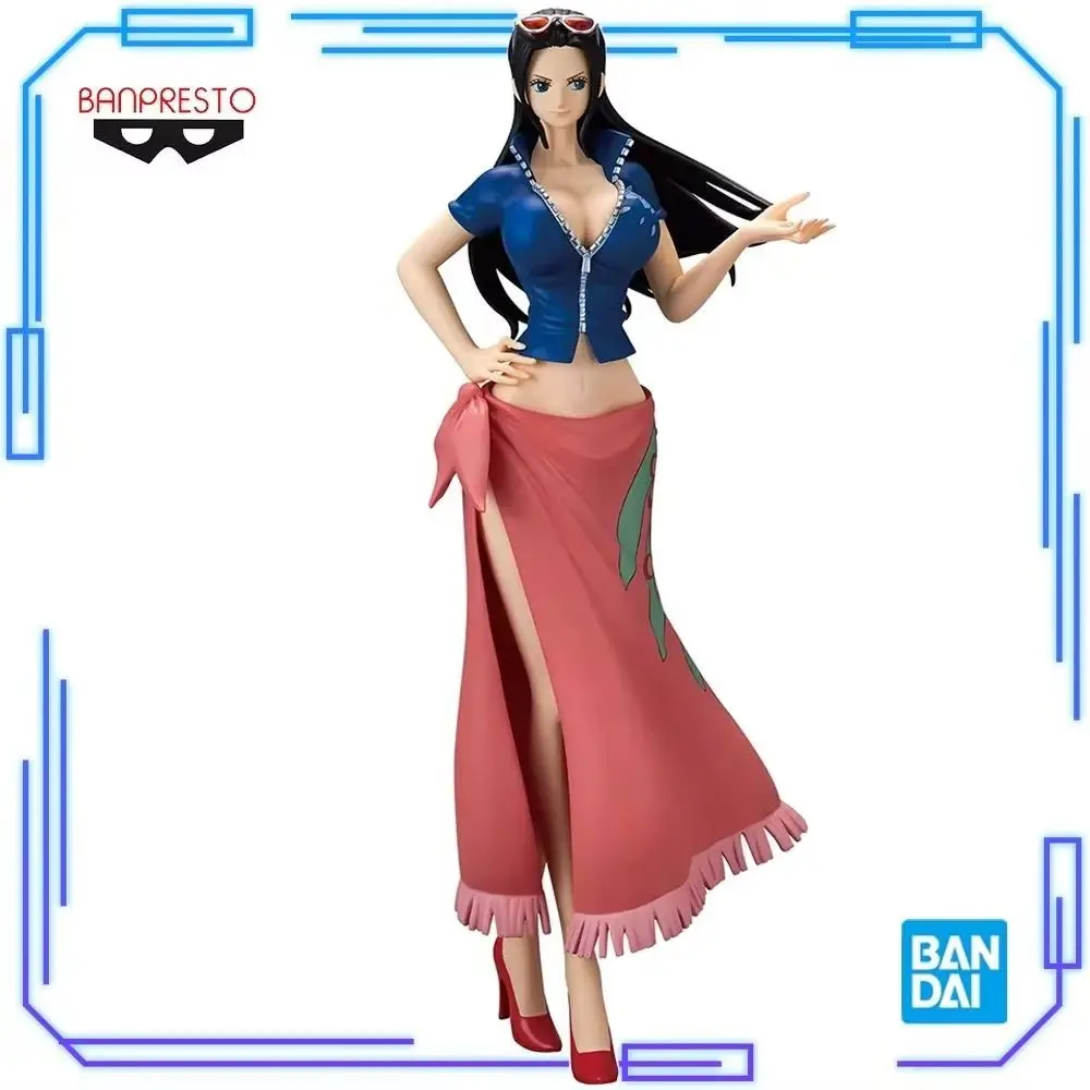 

В наличии Bandai, оригинальная аниме One Piece Nico Robin Glitter & Glamours A 25 см, коллекционная модель игрушки, фигурки Banpresto, подарок