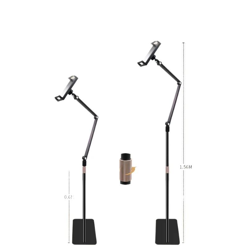 

Adjustable Anti-Shake Alloy Telescopic Phone Mounts Phone Office Stand Multifunctional Hands-Free Home Phone Holder