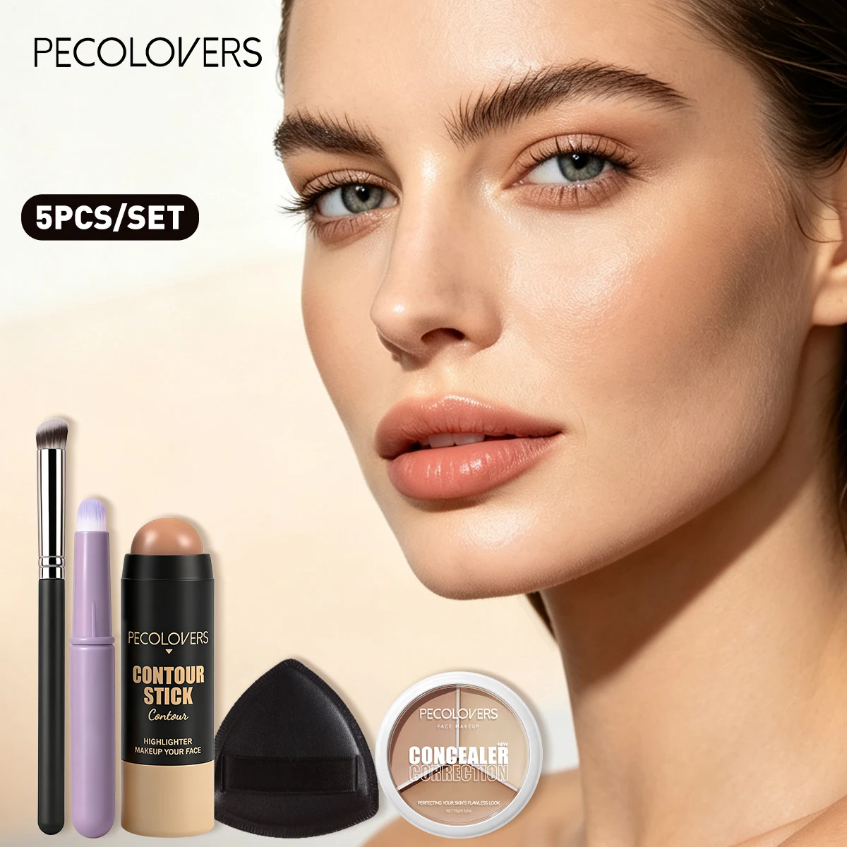 Conjunto de Maquiagem Facial C - Contour Palette Stick avaliação e preço