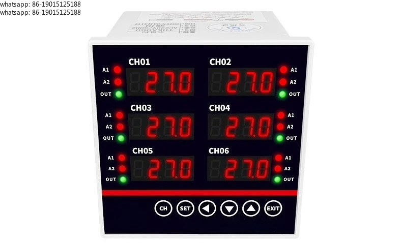 Multi-channel temperature controller Multi-channel temperature intelligent control instrument