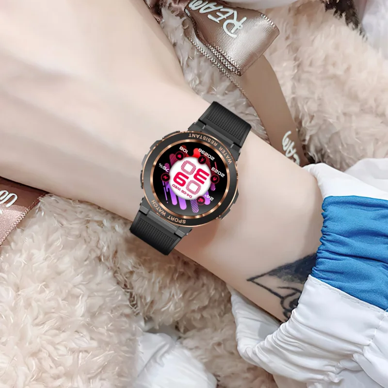 Reloj inteligente para hombre y mujer, pulsera de mano resistente al polvo, anticaída, ideal para deportes al aire libre, llamadas de negocios, novedad