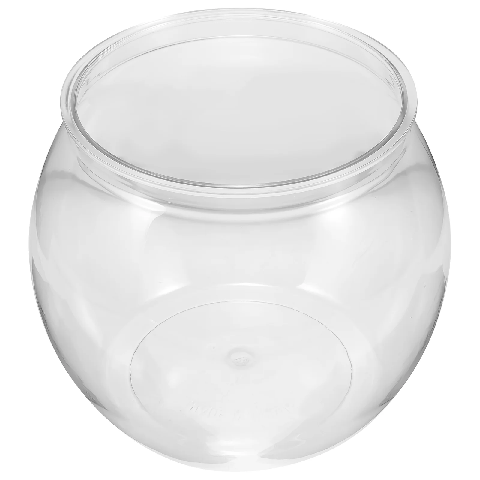 

Goldfish Bowl Eye-catching Tank Clear Keeper Container Breeding Portable The Pet Office Fine Workmanship