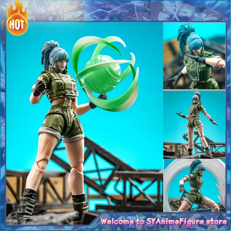 

In Stock The King of Fighters 98 Leanna Hardylan Toy Model Snk Fury Team Figure Hungry Wolf Legend 97 Boys Toy Collection Gift