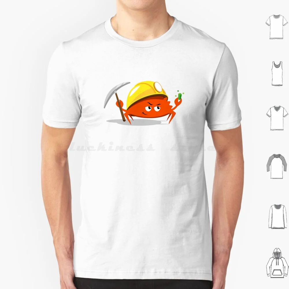 Idioma de programación de óxido-Ferris el minero camiseta hombres mujeres niños 6xl óxido Rustlang Ferris cangrejo programación programación de óxido