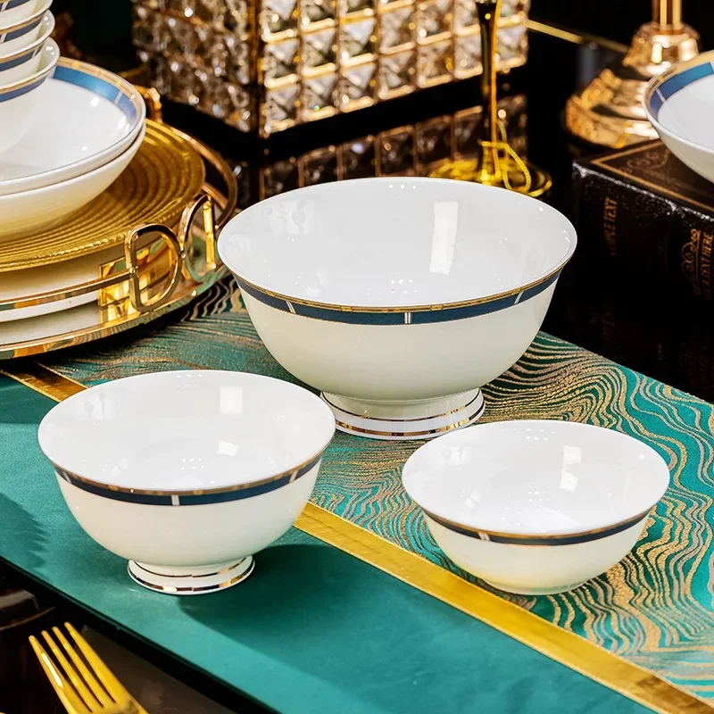 porcelain bowl and chopstick set gift ceramic dinnerware set bowls plates