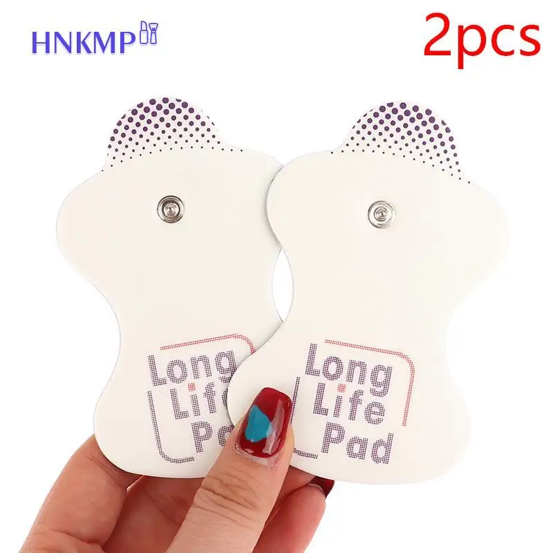 2 Stuks Lange Levensduur Pad Elektrode Massage Pads Kabel Voor Digitale Tientallen Acupunctuur Apparaat Lichaam Massager Therapie Machine