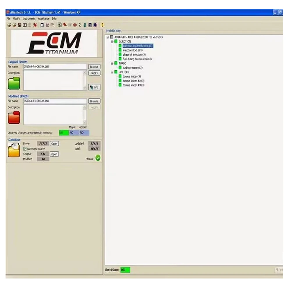 ecm titanium V1.61 software with 26100 Driver ECU Training software+WinoLS 4.26 More Functions Auto ECU Chip Tuning Software