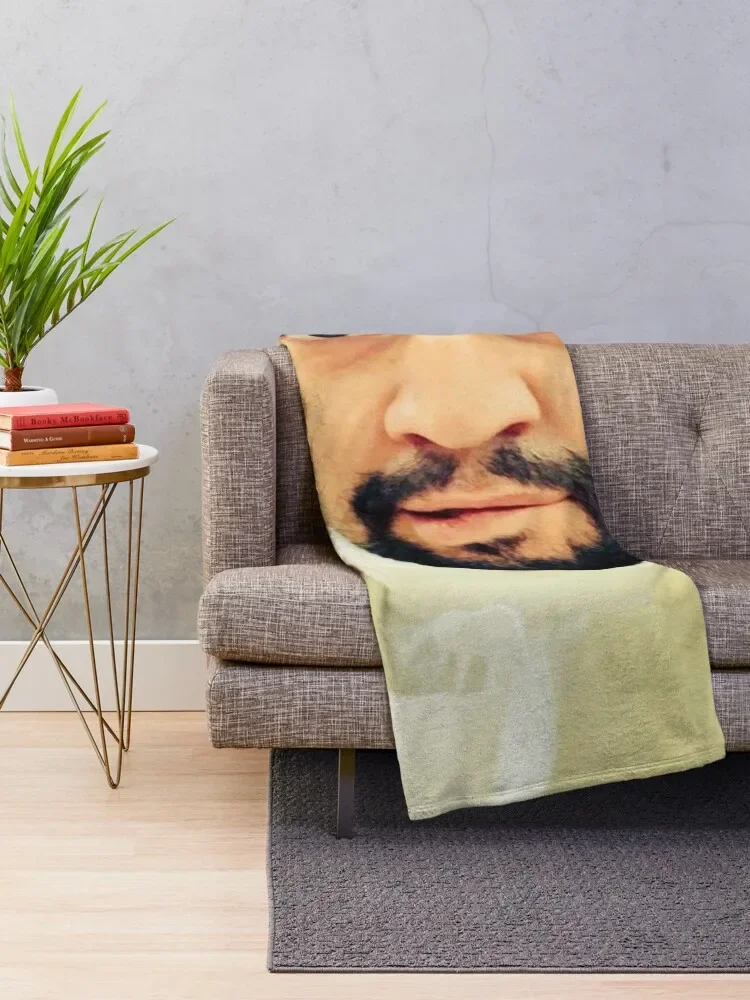 Lin Manuel Miranda Biting His Lip Throw Blanket Comforter Summer Blankets