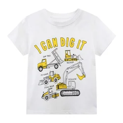 Jumping Meters New Arrival Boys T Shirts For Summer Cotton Cartoon Print Cars Toddler Kids Tees Baby Tops Clothes