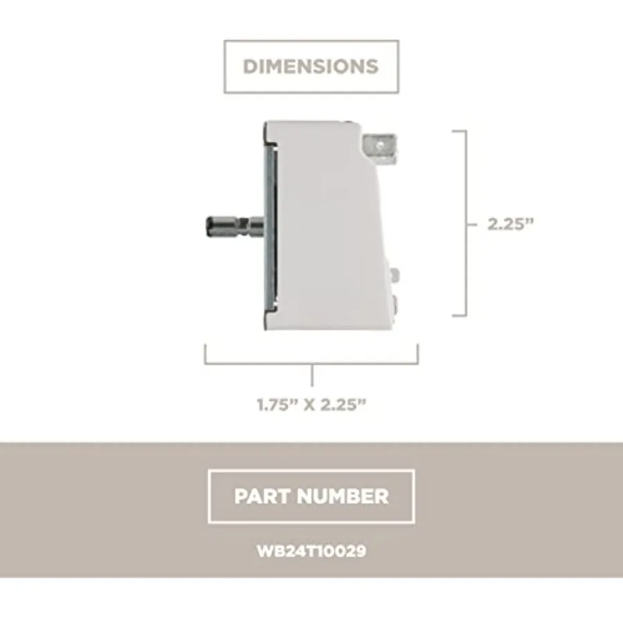 Eletrodomésticos WB24T10029 Ran Interruptor de controle de elemento de superfície 1 500 watts