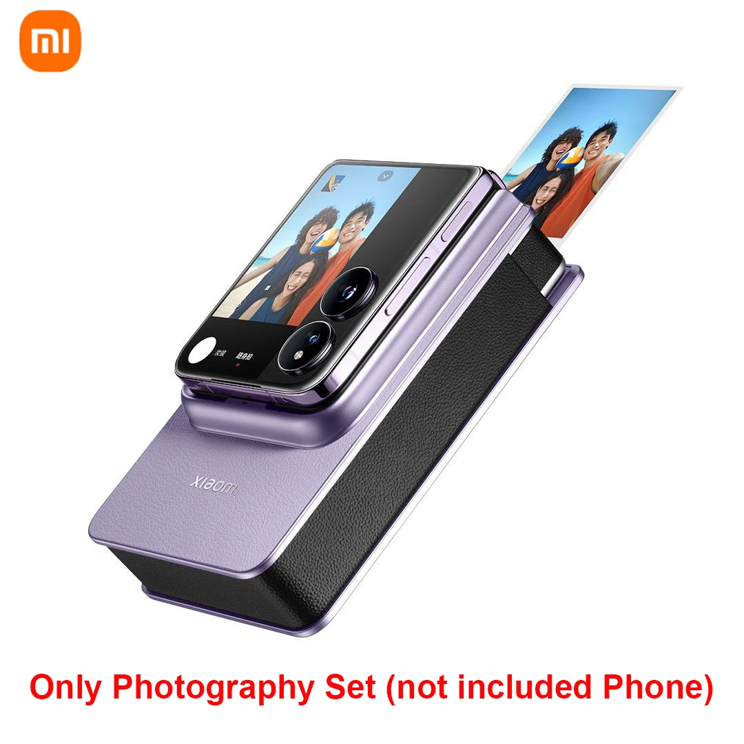 Original Xiaomi Portable Photography Set ZINK Inkless Technology Multifuncion Smart Control With Mijia App For Xiaomi Mix Flip