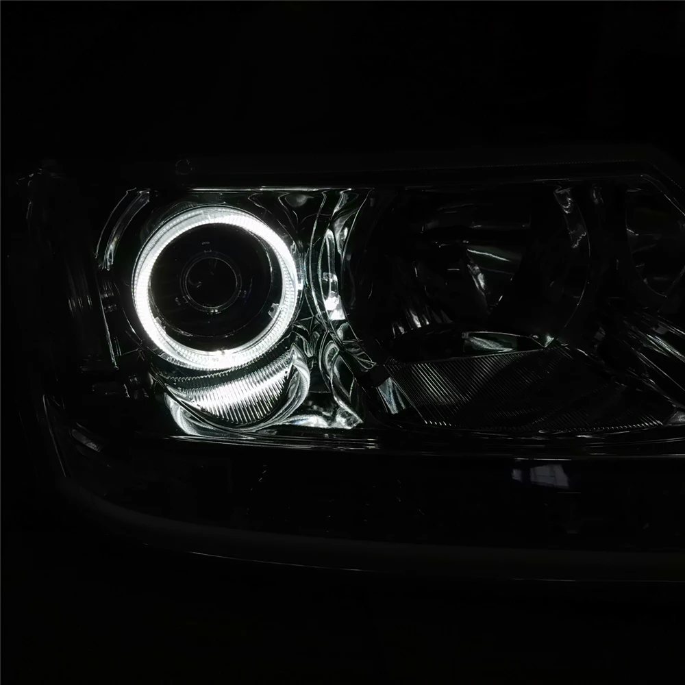 DLAND 07-13 GRAND VITARA ANGEL EYE COMPLEET KOPLAMP, MET LED TEAR EYE en BI-XENON PROJECTOR, voor SUZUKI