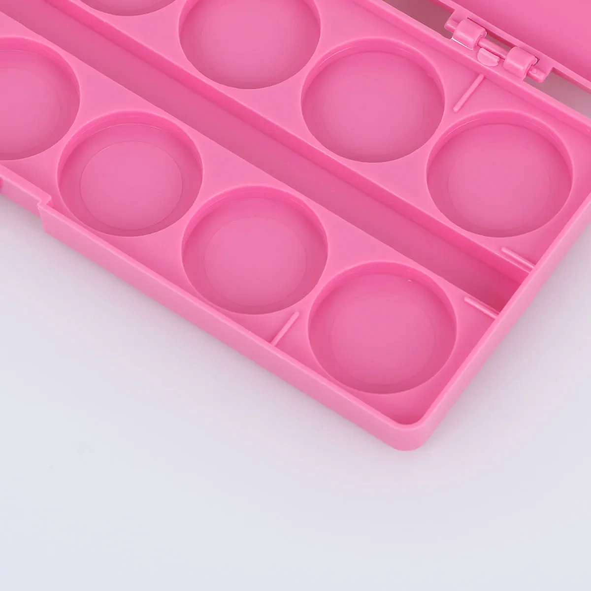 

24 Wells Paint Box Durable Plastic Palette Foldable Tray Watercolor Gouache Acrylic Oil Paint Sealing Moisturizing Lightweight