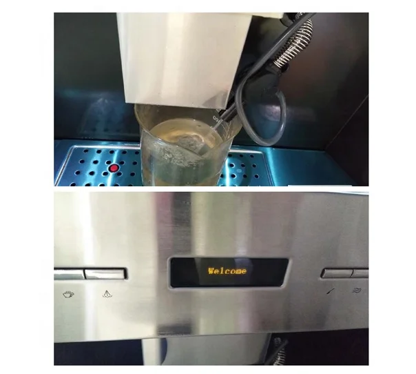 Hot Sale 45.5cm Automatic Real Built in Coffee Machine Sui   for Ground Coffee with Standby Function
