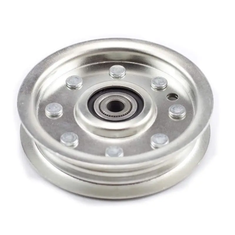 HLZS-756-0627 756-0627B GW-7560627 MTD 756-0627D Idling Pulley Metal Lawn Mower Single Groove White Zinc Idle Pulley