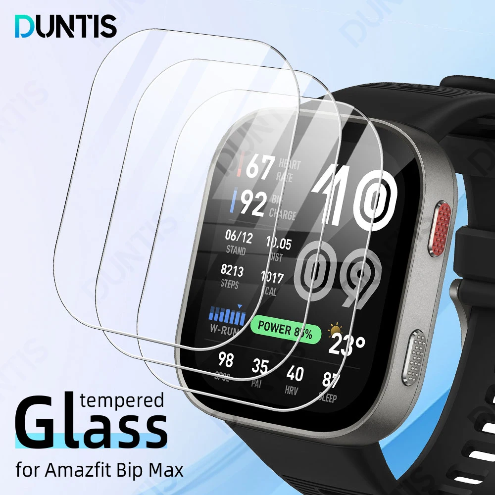 2.5D Tempered Glass Film for Amazfit Bip Max HD Screen Protector for Amazfit Bip Max Anti-scratch Protective Glass Accessories