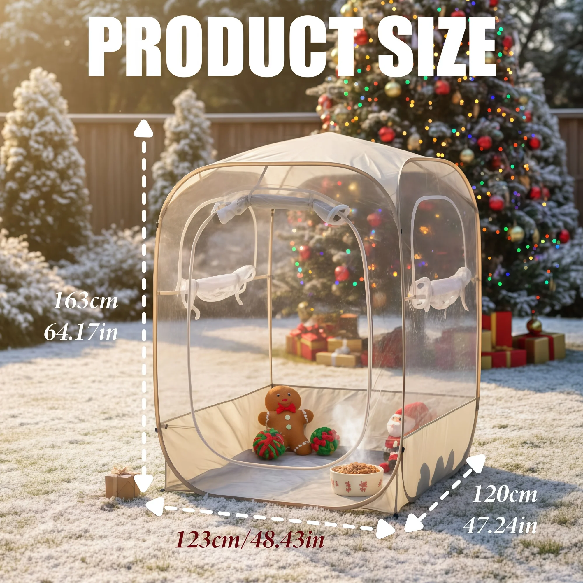 

Portable Single-Person Tent PVC Material Waterproof UV-Resistant for Camping Fishing Sporting Events Outdoor Gear