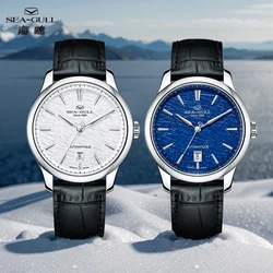 Seagull Ultra Thin Men's Watch Minimalist Automatic Mechanical Watche Top Sapphire 40mm Wristwatch reloj hombre lujo alta gama