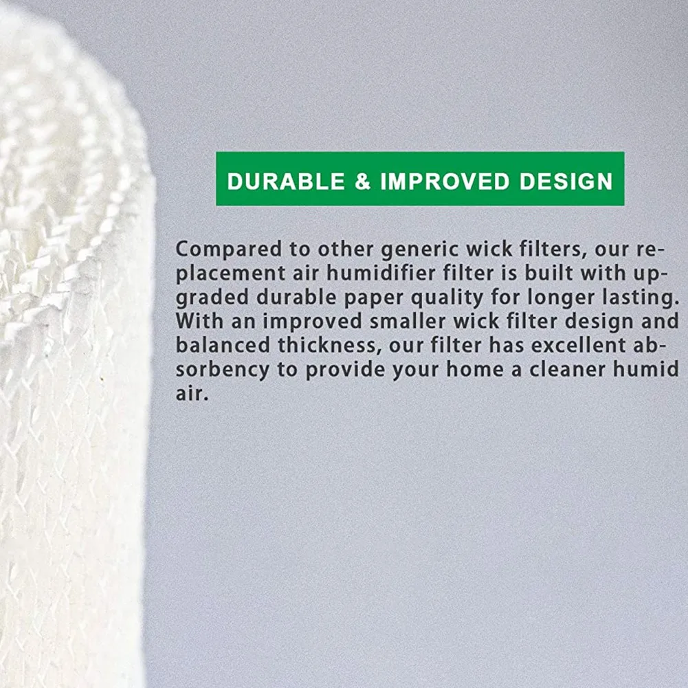 가습기 필터4 팩 교체 심지 가습기 필터 Essick Air MAF2 Moist AIR MA0800,MA0600,MA0601 호환