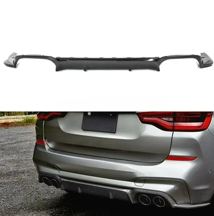 

Race-Inspired FORBMW F97 X3M 2019-2022 3DD Style Carbon Fiber Rear Bumper Lip Diffuser Spoiler