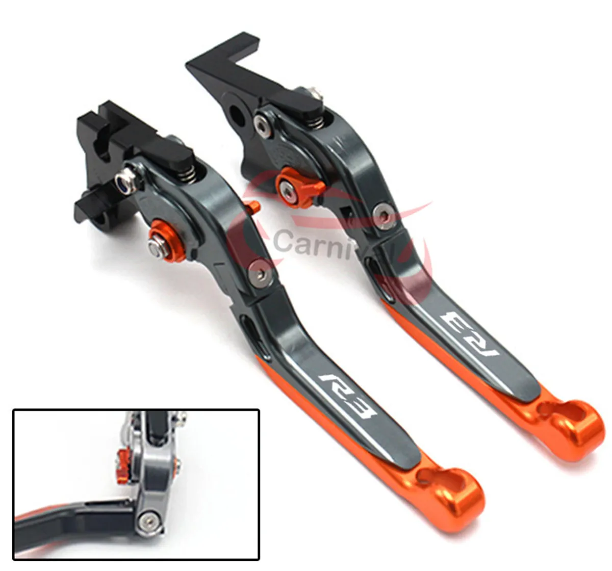 For Yamaha YZF R3 YZFR3 2014 5 2016 2018 Brake lever Clutch handle Motorcycle accessories CNC handlebars Brake lever