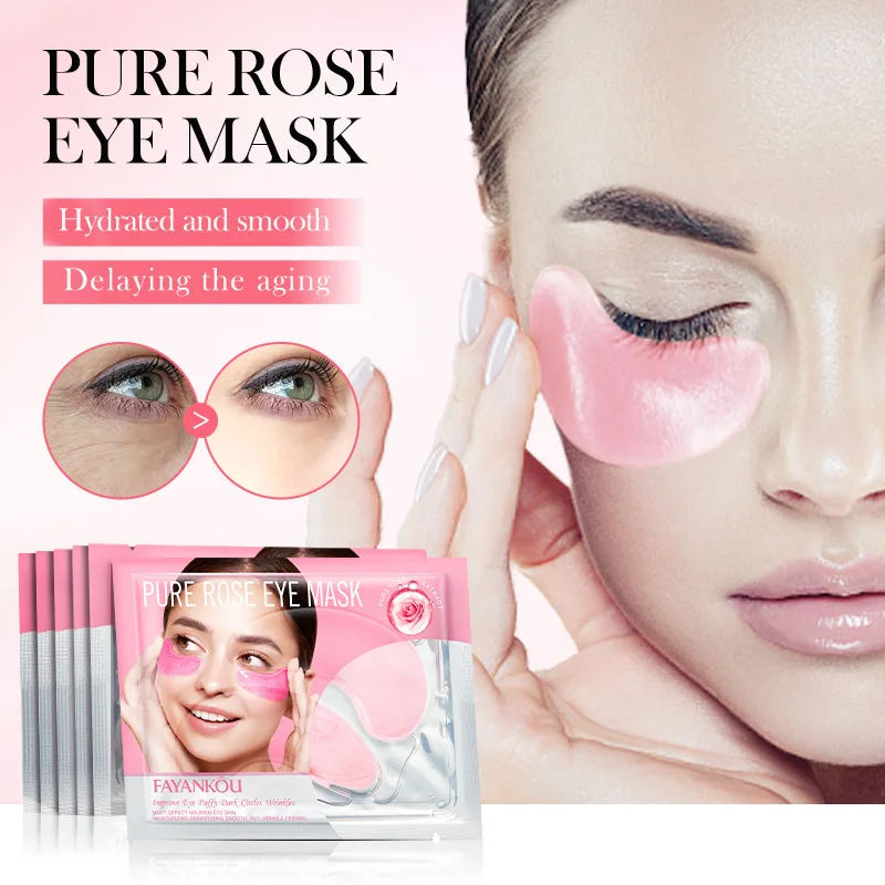 

Маска для глаз FAYANKOU Rose Eye Mask с растительной эссенцией: мультиэффектный уход за увлажненной и восстанавливающейся зоной вокруг глаз