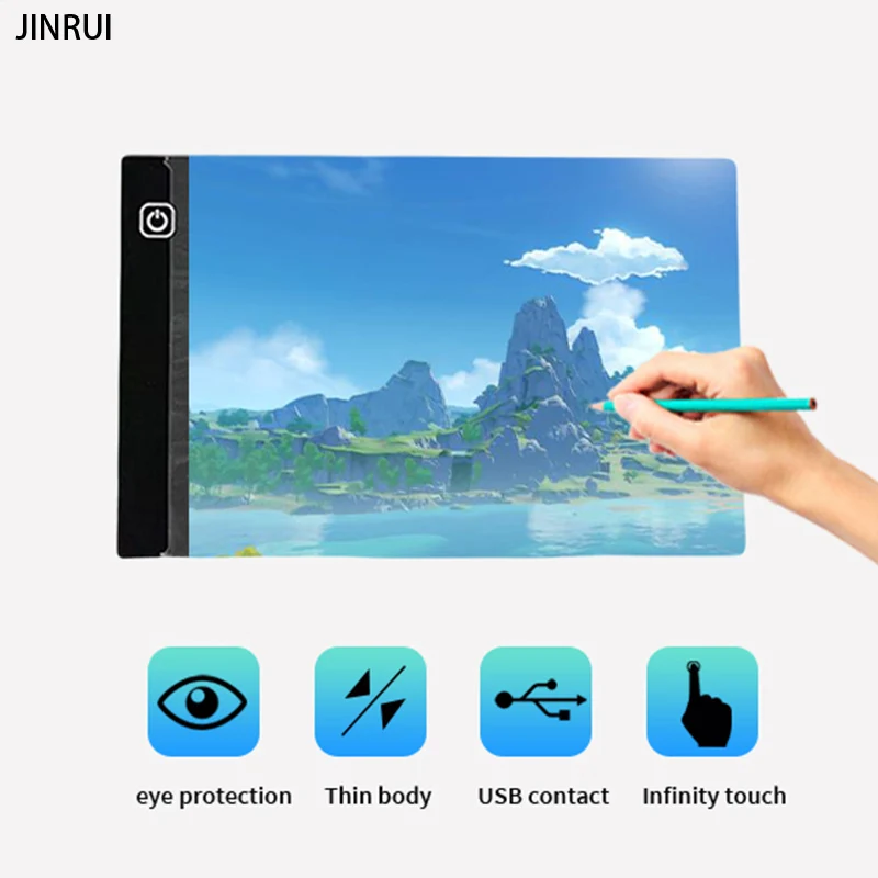 A-9 New A5 Third Gear A-10 New A5 Stepless Drawing Tablet Lcd Writing Tablet Writing Tablet Tablet for Children Scientific Calcu