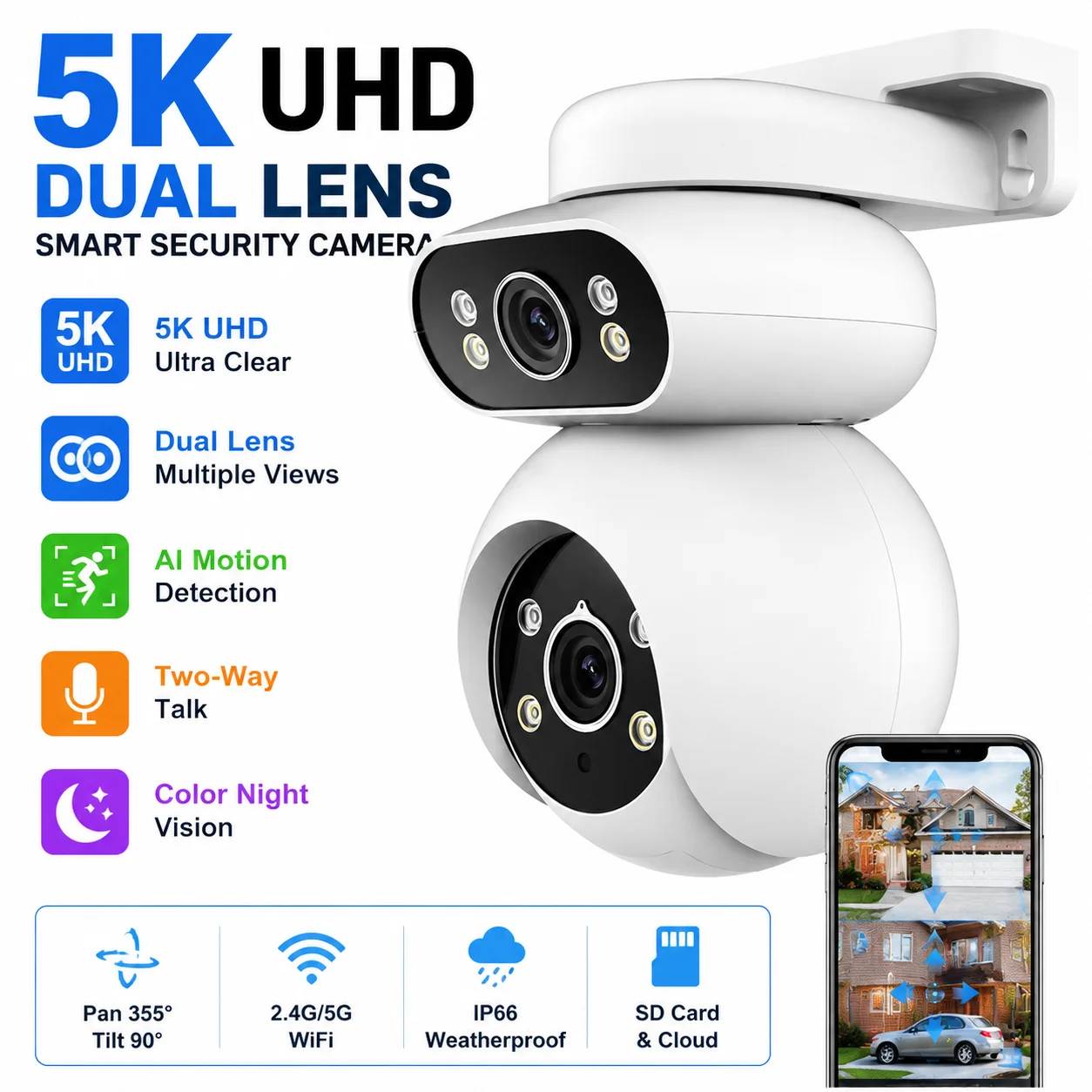 dual-lens-dual-screen-10mp-security-camera-5k-ptz-outdoor-wifi-cam-with-ai-human-detection-auto-tracking-wireless-surveillance