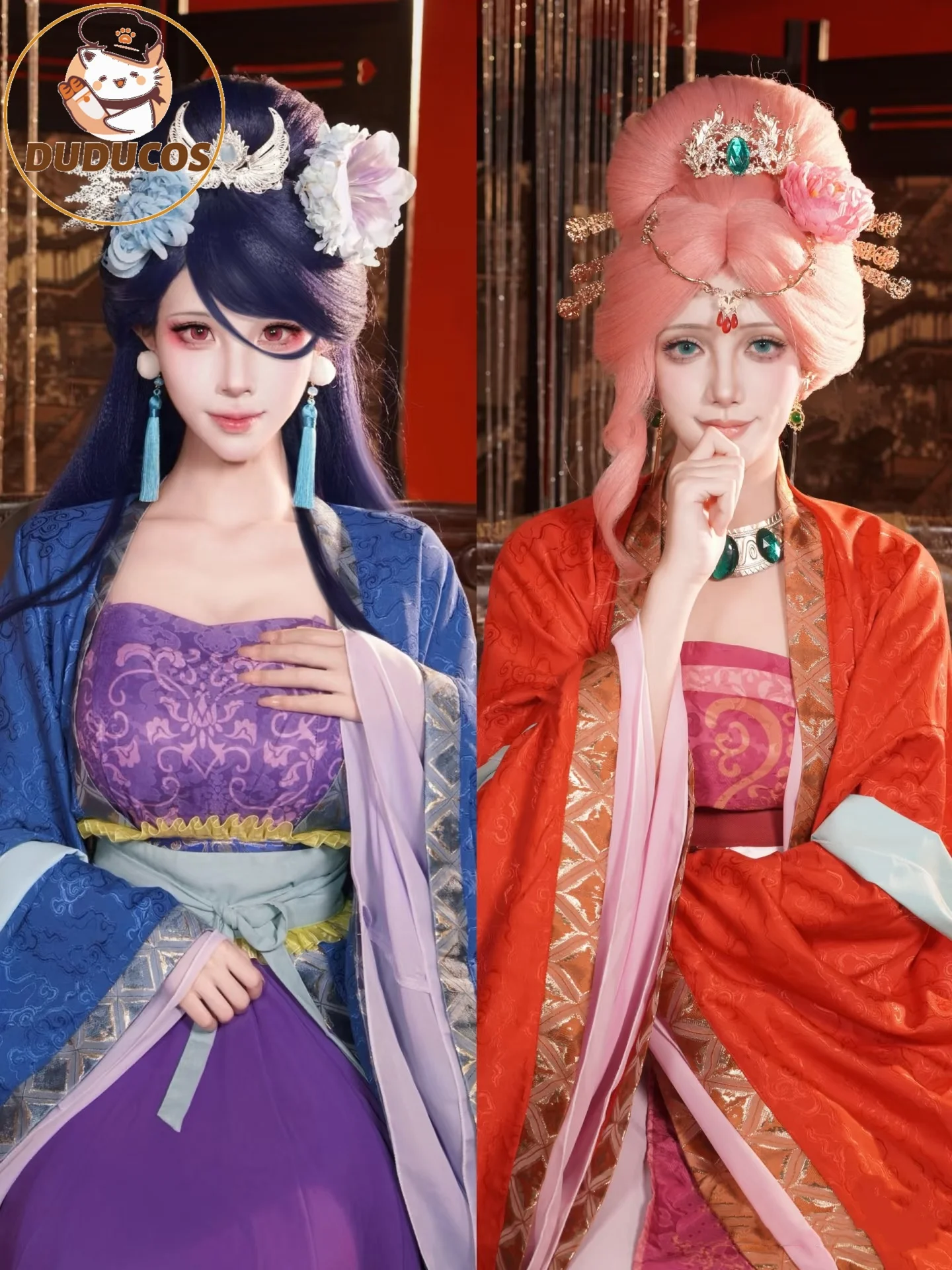 

The Apothecary Diaries Rifa Cosplay Costume Pear Blossom Concubine Cos Dress Uniform Halloween Role Play Party for Adult Girls