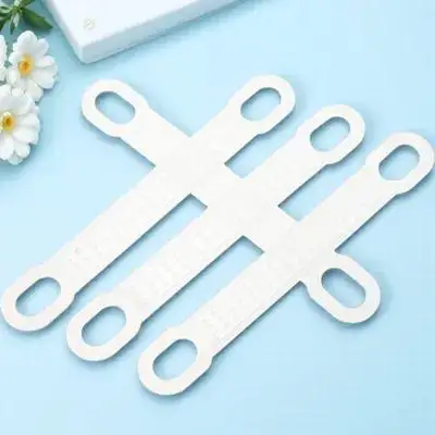 

50Pcs Anti Slip Hanger Grips Clear Silicone Clothes Strips for Coat Hangers Clothing Accessories Home Hotel 10x12mm Reusable