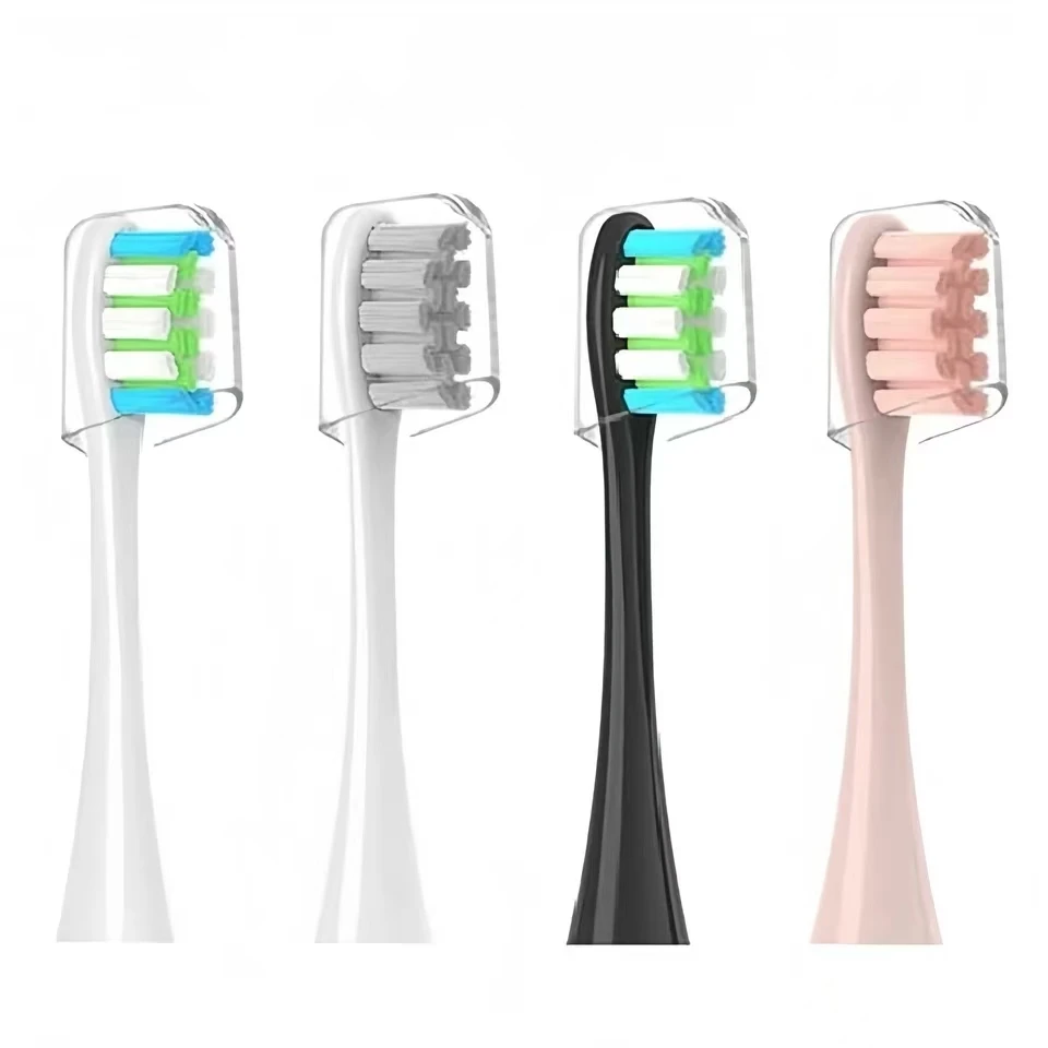 

4 шт./упаковка, сменные насадки для электрических зубных щеток Oclean всех моделей: x pro Elite, X, X Pro, Flow, F1, Air 2. С гигиеническими колпачками.