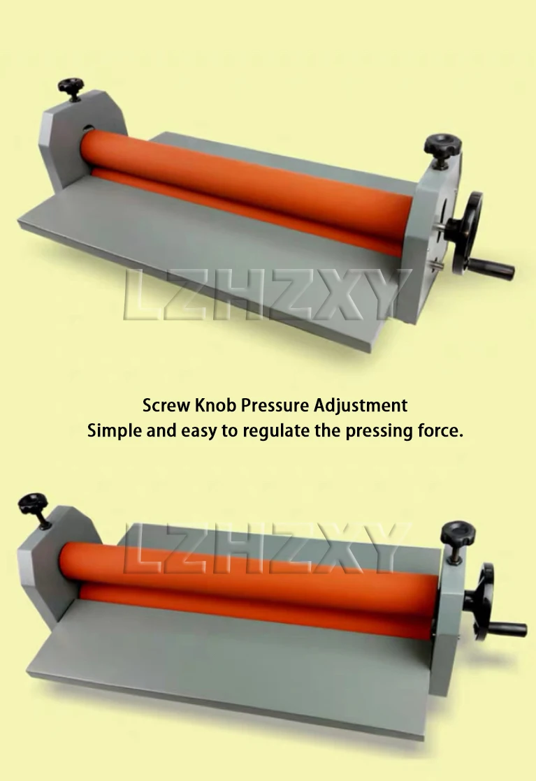 High Quality 70/75cm Manual Cold Roll Laminator Machine Advertising Photo Film