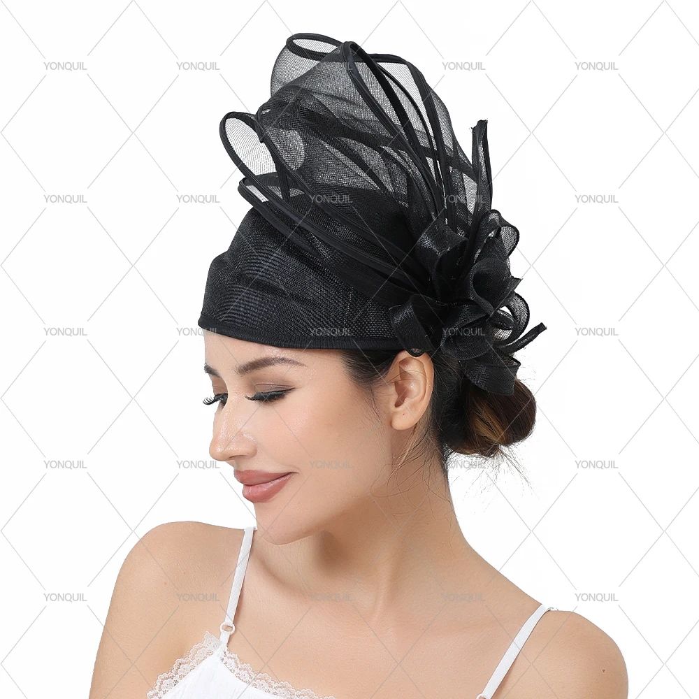 

Fashion Ladies 20cm Wedding Fascinator Bases Elegant Bride Crinoline Headwear Millinery Hat Hair Accessories