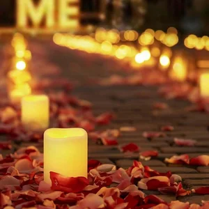 Flackernde LED Elektronische Elfenbein Teelicht Vela, eine Batterie, ideal für Hochzeiten, Tab 10 Hauptverkaufsbatteriesegel - №10